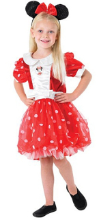 Kostým Minnie M Red Puff Ball 