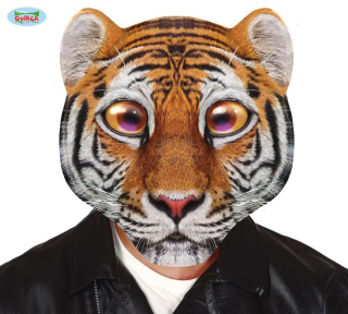 Plastová maska - tygr