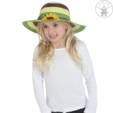 Dětský slaměný klobouk letní