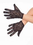 Krajkové rukavice černé