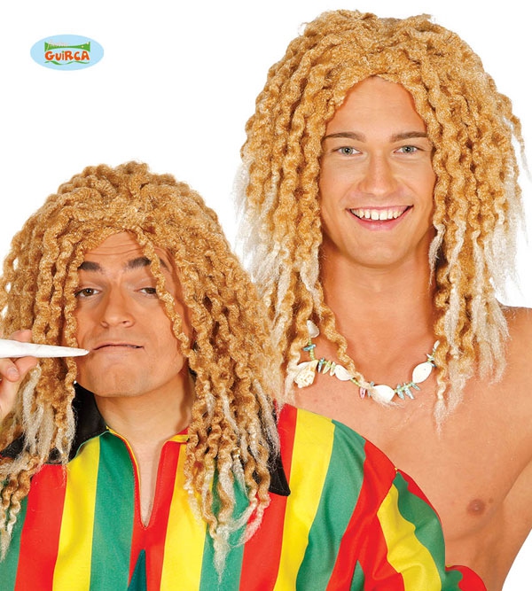 Rasta blond paruka