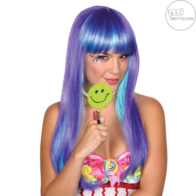 Candy Babe Wig lilla - paruka