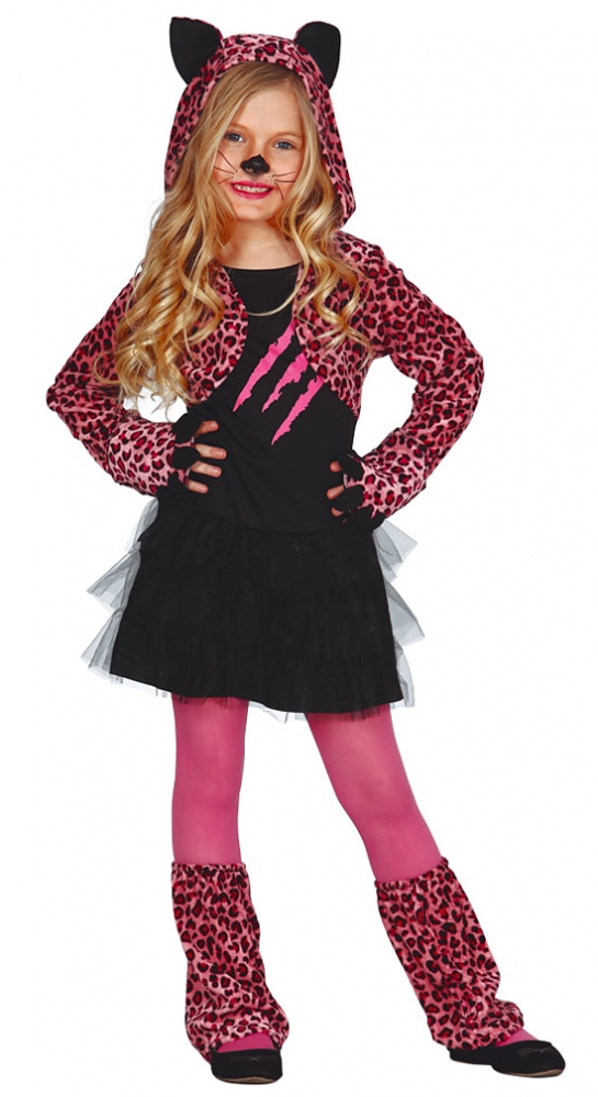 Kostým leopard pink