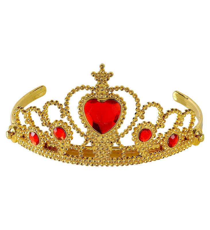 Zlatý diadem (korunka) se srdcem
