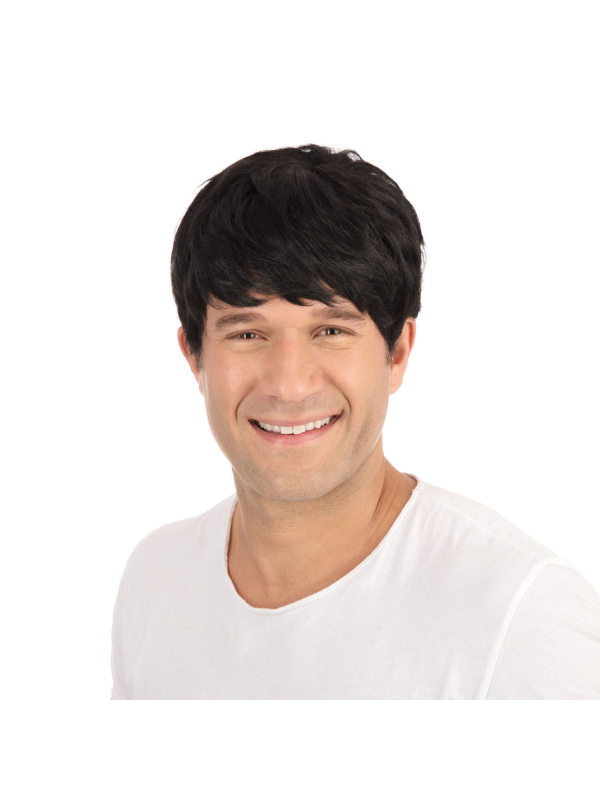 Pánská paruka černá Willy