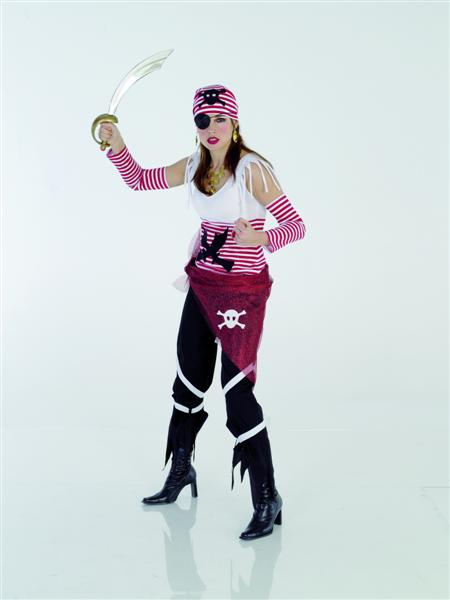 karnevalový kostým pirátka