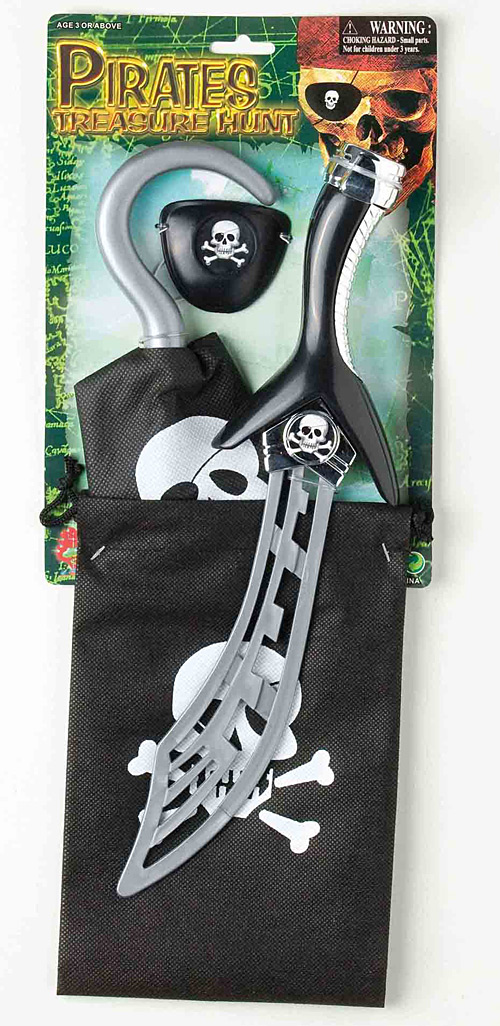 Pirátský set čtyřdílný