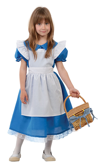 Kostým Alice 7 - 9 roků