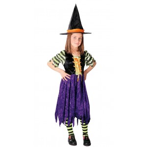 Kostým čarodějnice 7 - 9 roků