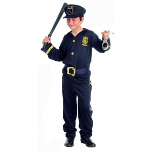 Dětský kostým policista 4 - 6 let