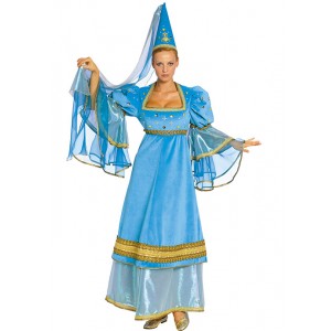 Princezna modrá - kostým