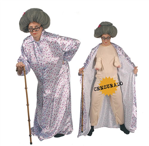 Karnevalový kostým babička 52-54