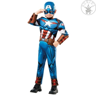 Captain America Avengers Assemble Deluxe velikost 7-8 let