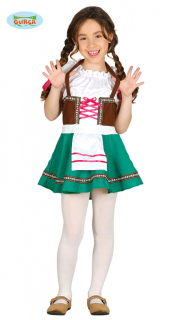 Tyrolská dívka - kostým