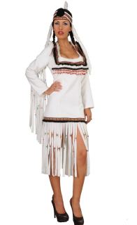 Bílá indiánka - dámský kostým