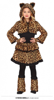 Dívčí kostým leopard