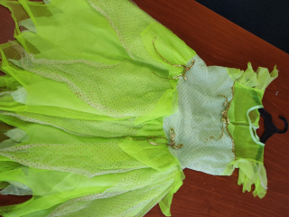 Zelené šaty princezna (víla)