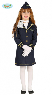 Stewardka - letuška dětský kostým