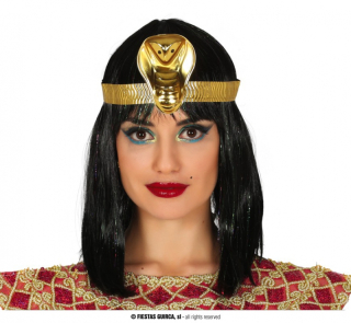 Kleopatra - čelenka zlatá