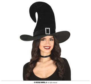 Černý čarodějnický klobouk