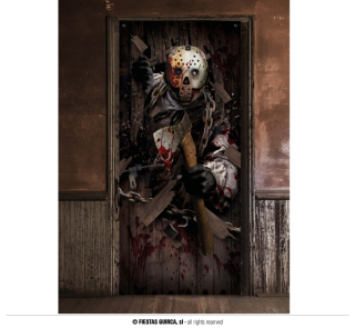 Dekorace na dveře - Jason