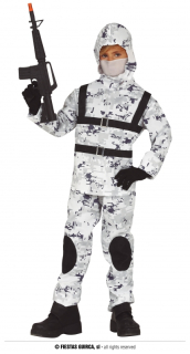 Arktický voják dětký kostým