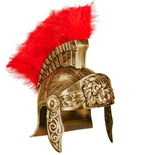 Zlatá římská helma
