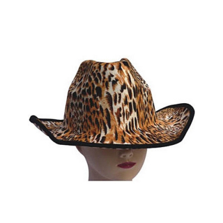 Kovboj klobouk leopard