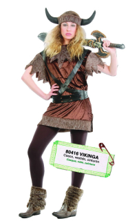 Viking lady - kostým 