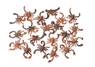20 škorpionů 5 cm