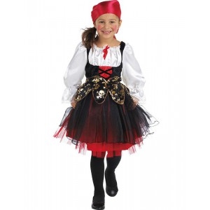 Pirátský kostým dětský s šátkem na hlavu