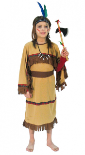 Kostým indiánka dívčí