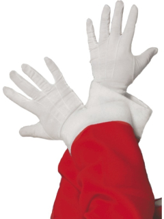 Bílé rukavice  25cm