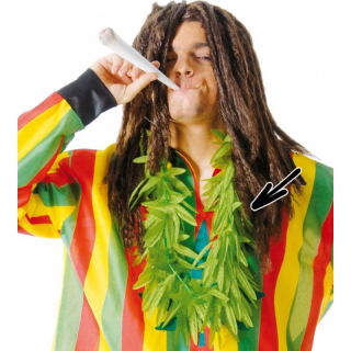 Věnec z marihuany hippie