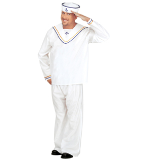 Námořník bílý pánský kostým